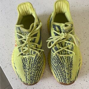 Neon Yellow Athletic Sneakers - YEEZY BOOST SPLY- 350 SIZE 7.5 Men’s fits 8.5-9w